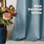 BGment Curtains Custom Royal Velvet Long Blackout Curtains Single Panel
