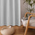 BGment Curtains Custom Linen 100% Blackout Grommet Textured Thermal Insulated Curtains Single Panel