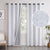 BGment Curtains Custom Linen 100% Blackout With Liner Textured Thermal Insulated Curtains Single Panel