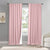 Pink Blackout Curtain